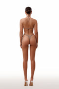 Extra tie bikini in nude