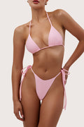 Tie bikini in pink