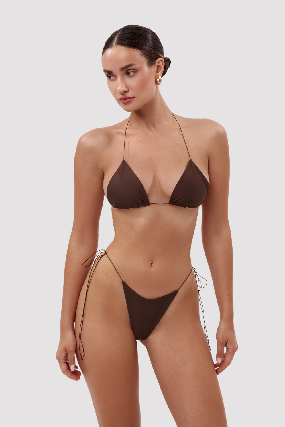 Extra bra in brown