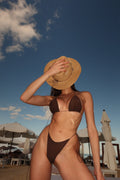 Extra bra in brown