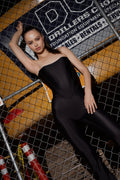 Flared pants space black