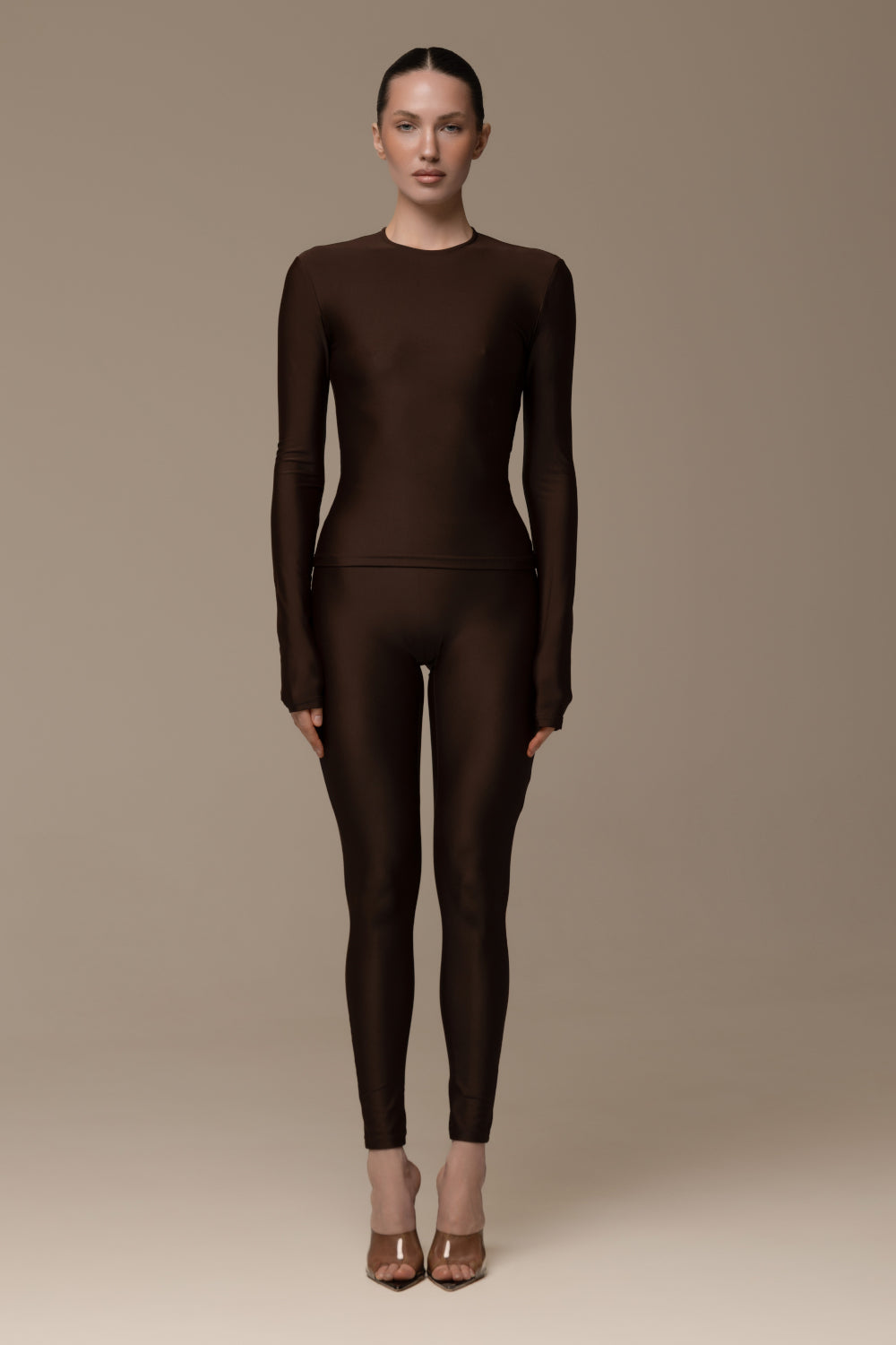 Space brown long sleeve