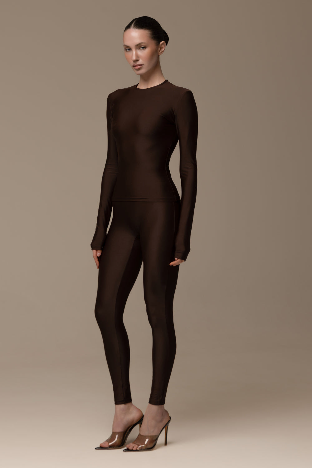 Space brown long sleeve