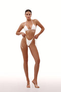 Tie bikini in milk