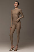 Warm nude long sleeve