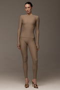 Warm nude long sleeve
