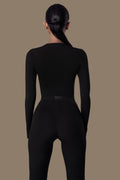 matte black long sleeve