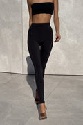 Matte Black Leggings