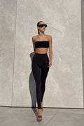 Matte Black Leggings