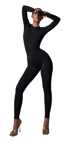 matte black long sleeve