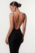 naked dress black