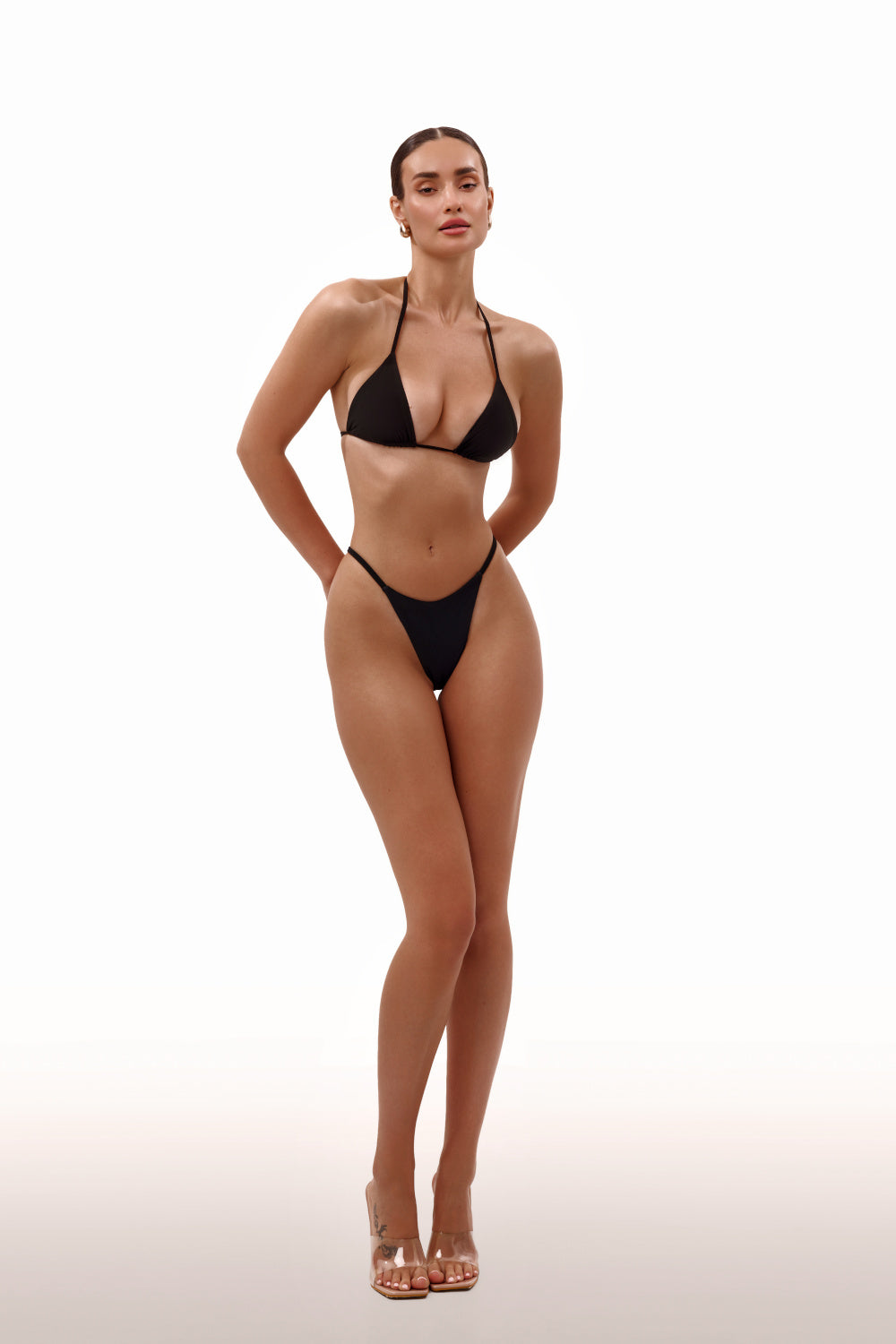 Slim bikini in black